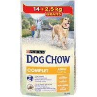 DOG CHOW COMPLET 16.5KG DT 2.5KG GRT